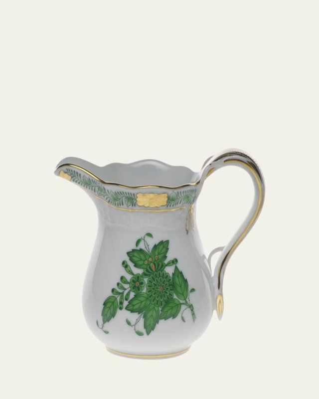 Chinese Bouquet Green Creamer